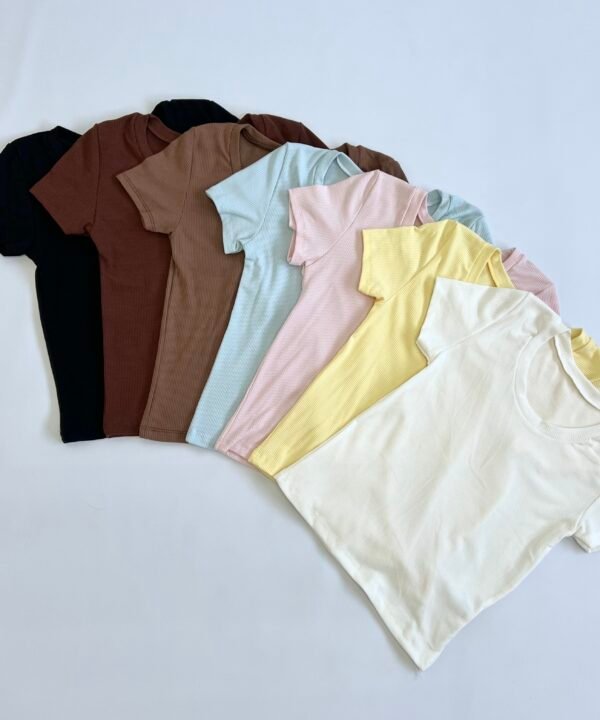 2121-REMERA MORLEY FINO BASICO MANGA CORTA