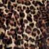 1236/TA-TOP TUL ANIMAL TIRITA ESCOTE PUNTILLA FLECO DOBLE V CON PICO PUNTILLA - marron-dp1