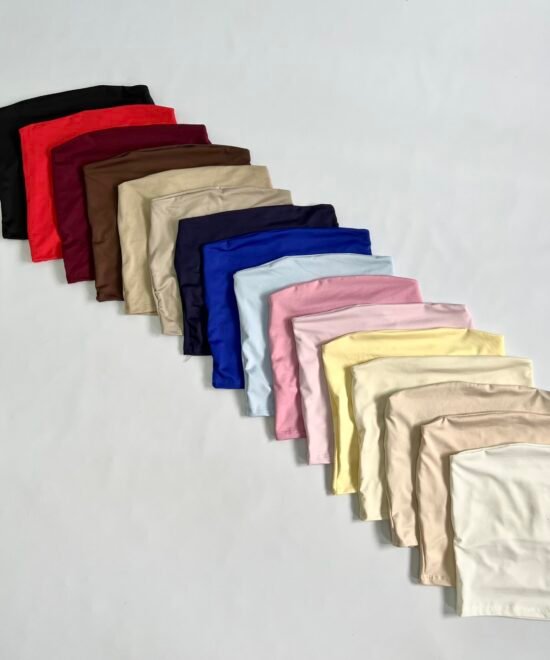 8338/M-Top Strapless Microfibra Largo Con Forro - Imagen 5