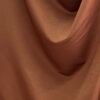 480/M-VESTIDO LARGO MICROFIBRA BUCHE CAIDO CON HEBILLA oOo UN LADO Y ABERTURA TAJO POLLERA - choco