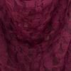2230/E-TOP BANDO ENCAJE GOYA IRREGULAR PICO CON VOLADO CAIDO - malbec