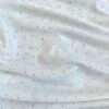 635/TS-POLLERA SKORT TUL STRASS VOLADO CON SHORT INTERNO - blanco