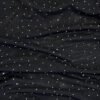 635/TS-POLLERA SKORT TUL STRASS VOLADO CON SHORT INTERNO - negro-plata
