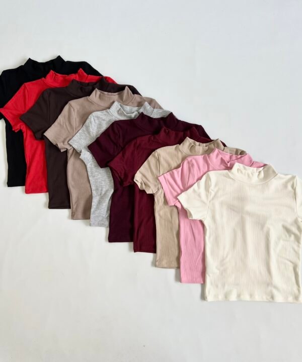 6729/4-REMERA MORLEY FINO MEDIA POLERA MANGA CORTA