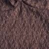 3505/E-BANDO ENCAJE MONET FORRADO PECHERA CON PICO PUNTILLA FLECOS V ABAJO - choco
