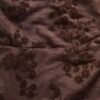 102/TF1-CAPA TUL FLOCK HILMA FLORES MULTIUSO - choco