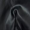 1862/C-TOP CUERINA CUELLO HALTER HEBILLA V BRILLO CON VOLADO FLECOS - negro