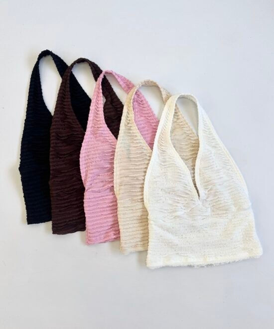 2909/R-Top Marilyn Mini Ruffle - Imagen 3