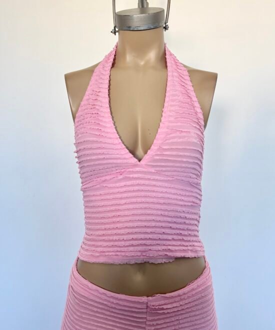 2909/R-Top Marilyn Mini Ruffle - Imagen 4