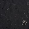 611/TL1-Pollera Tul Lentejuela Estrella Luna Clasico Con Forro Y Elastico Cintura - negro