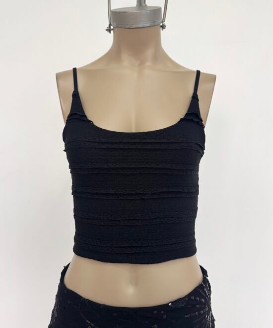 1633/RB-Top Ruffle Bruna Tirita Con Espalda Lazo Para Atar - Imagen 4