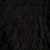 458/RB-Vestido Ruffle Bruna Marilyn Midi Con Tajo Lateral - negro