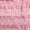 621/ER-Pollera Encaje Ruffle Forrado Con Elastico Cintura - rosa-pastel