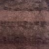 3073/ER-Top Encaje Ruffle Tirita Escote V Con Puntilla - choco