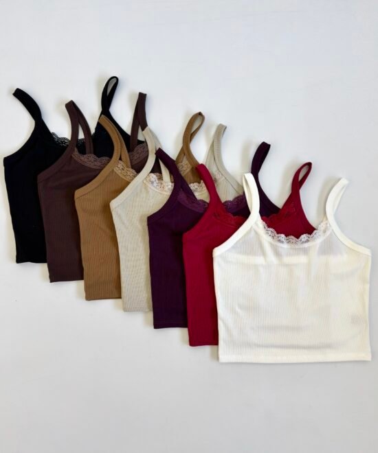4331-Top Tirita Morley Tao Con Puntilla Escote