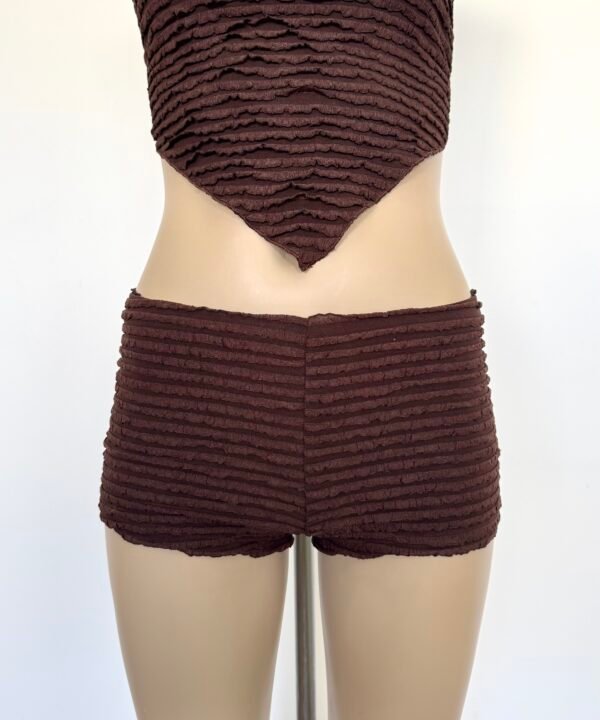 Alternative view of 21/R-Short Mini Ruffle Con Elastico