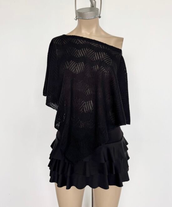 101/CR-Capa Tejido Crochet Beach Grueso Pico - Imagen 4