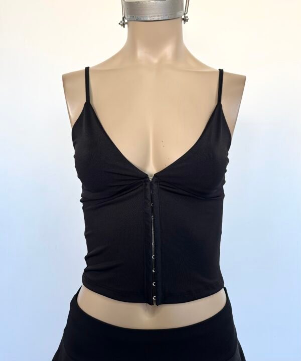 Alternative view of 2123/M-Top Microfibra Tirita Pechera Forrado Corset Con Centro Cinta Corsetera