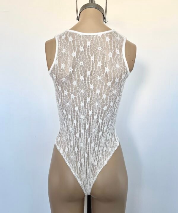 5339/EJ-Body Musculosa Encaje Judy Pechera Forrado Con Gancho Abajo - Image 3