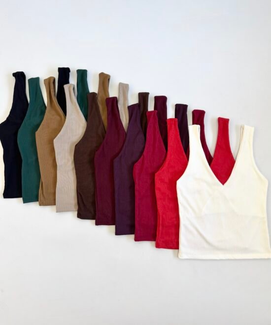 2880-Musculosa Morley Tao Escote V Forrado