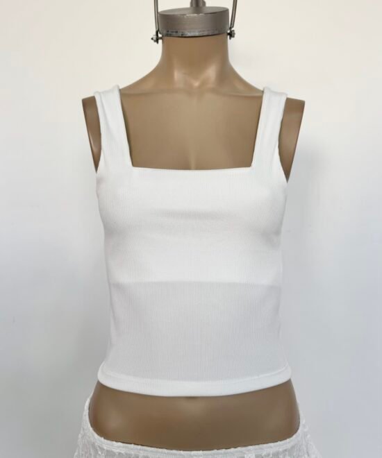 Alternative view of 3136-Musculosa Morley Tao Escote Cuadrado Pechera Forrado