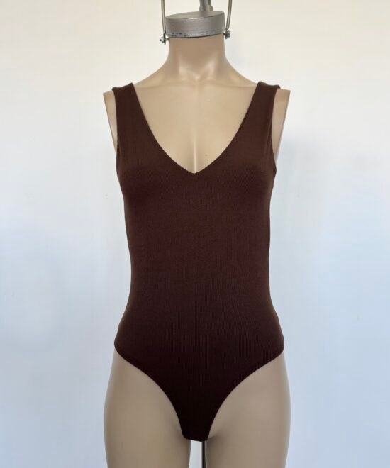 5080-Body Morley Tao Escote V Forrado Y Gancho - Imagen 2