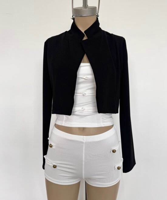 Alternative view of 9015-Blazer Crep Sastre Corto