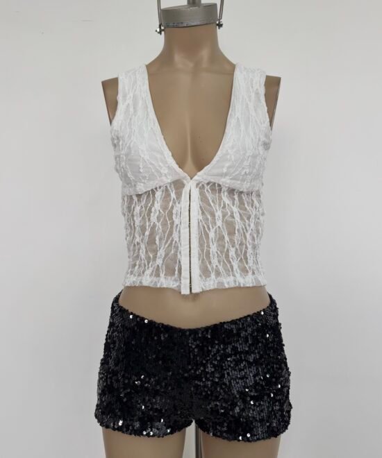 1312/ET-Musculosa Encaje Tere Pechera Forrado Centro Cinta Corsetera - Imagen 3