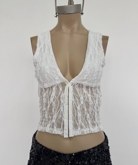 Alternative view of 1312/ET-Musculosa Encaje Tere Pechera Forrado Centro Cinta Corsetera