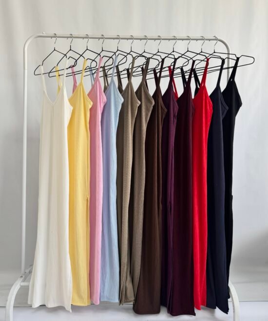 326-Vestido Midi Morley Tao Tirita Con Tajo
